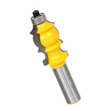 Max Architectural Molding Router Bit 1/2'' Shank Milling Cutter for Woodworking