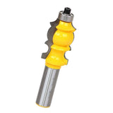 Max Architectural Molding Router Bit 1/2'' Shank Milling Cutter for Woodworking