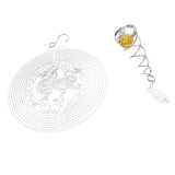 Max Crystal Spiral Twister Wind Twister Spinner ndoor Outdoor Dragon shape