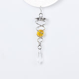 Max Crystal Spiral Twister Wind Twister Spinner ndoor Outdoor Dragon shape