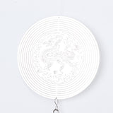 Max Crystal Spiral Twister Wind Twister Spinner ndoor Outdoor Dragon shape