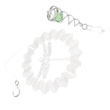 Max Crystal Spiral Twister Wind Twister Spinner ndoor Outdoor Dragonfly shape