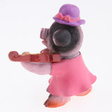 Max Miniature Dollhouse Bonsai Craft Garden Landscape Resin Pig Decor Play the Violin B