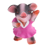 Max Miniature Dollhouse Bonsai Craft Garden Landscape Resin Pig Decor Dancing B