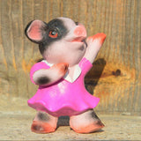 Max 4x Funny Cute Pig Garden Statue Resin Lawn Ornaments Deco Spotted Pig Family