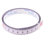 Max Miter Saw Track Tape Measure Adhesive Metric Ruler Left To Right(0-200CM)