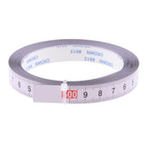 Max Miter Saw Track Tape Measure Adhesive Metric Ruler Left To Right(0-500CM)