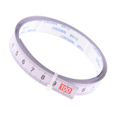 Max Miter Saw Track Tape Measure Adhesive Metric Ruler Middle(1M-0-1M)