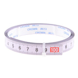 Max Miter Saw Track Tape Measure Adhesive Metric Ruler Middle(1M-0-1M)