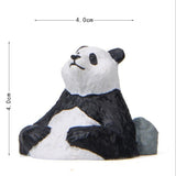 Max Mini Resin Cute Bathing Animals Statues Fairy Garden Ornaments Panda