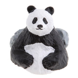 Max Mini Resin Cute Bathing Animals Statues Fairy Garden Ornaments Panda