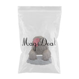 Max Mini Resin Cute Bathing Animals Statues Fairy Garden Ornaments Monkey