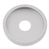 Max Diamond Brazed Grinding Wheel Rotary Polishing Cutting 10mm Flat