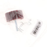 Max Non Woven Abrasive Wheel Grinding Polishing Tools 50 x 25 x 6mm Grit Red