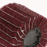 Max Fiber Abrasive Grinding Wheel Flap Sanding Disc 60×50×6mm with Grit Red