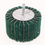 Max Fiber Abrasive Grinding Wheel Flap Sanding Disc 80×50×6mm with Grit Green