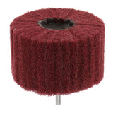 Max Fiber Abrasive Grinding Wheel Flap Sanding Disc 80×50×6mm Red