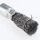 Max Maxb Stainless Steel Pen Shape Crimped Wire Brush 6mm Shank 6 x 16mm 0.3