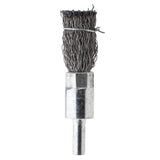 Max Maxb Stainless Steel Pen Shape Crimped Wire Brush 6mm Shank 6 x 16mm 0.3