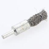 Max Maxb Stainless Steel Pen Shape Crimped Wire Brush 6mm Shank 6 x 16mm 0.15