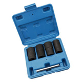 Max 5pcs Carbon Steel Metric Locking Lug Nut Extractor Stud Bolts Removal Tools