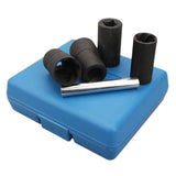 Max 5pcs Carbon Steel Metric Locking Lug Nut Extractor Stud Bolts Removal Tools