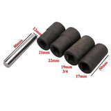 Max 5pcs Carbon Steel Metric Locking Lug Nut Extractor Stud Bolts Removal Tools