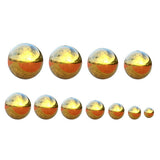 Max 304 Stainless Hollow Ball Seamless Mirror Ball Sphere Home Garden Deco 76mm