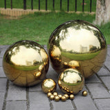 Max 304 Stainless Hollow Ball Seamless Mirror Ball Sphere Home Garden Deco 76mm