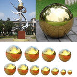 Max 304 Stainless Hollow Ball Seamless Mirror Ball Sphere Home Garden Deco 76mm