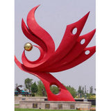 Max 304 Stainless Hollow Ball Seamless Mirror Ball Sphere Home Garden Gold 225mm