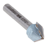 Max 1/4 Shank 90 De V Groove Router Bit Woodworking Milling Cutter Tool 4
