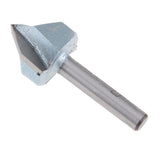 Max 1/4 Shank 90 De V Groove Router Bit Woodworking Milling Cutter Tool 7