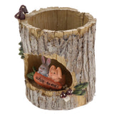 Max Resin Flowerpot Creative Succulent Planter Home Decoration Bunny picnic