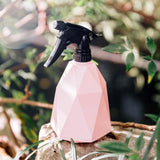 Max Gardening Tool ABS Watering Can Plant Spray Bottle Colorful 600ml Pink