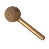 Max Round Ball Shape Diamond Grinding Head Drill Bits Rotary Tools 12mm 100 Grit