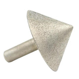 Max Diamond Grinding Head Points 90 Degrees Rotary Taper Single Type 40mm Dia.