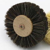 Max Wheel Brushes Polishing Brush Polishing Buffing Wheels 80mm 3inch Horse Hair