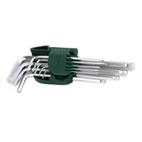 Max 9 Pieces Set Ball Head End Hex Key Allen Wrench Tools H1.5-H10