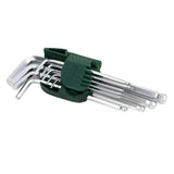Max 9 Pieces Set Ball Head End Hex Key Allen Wrench Tools H1.5-H10