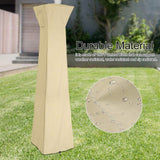 Max Waterproof Outdoor Garden Patio Heater Cover Protector 81.5x225cm Beige