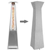 Max Waterproof Outdoor Garden Patio Heater Cover Protector 106x228cm Grey