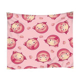 Max 3D Animal Wall Decor Tapestry Hanging Backdrop for Bedroom Living Room Dorm M Pig