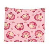 Max 3D Animal Wall Decor Tapestry Hanging Backdrop for Bedroom Living Room Dorm M Pig