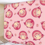 Max 3D Animal Wall Decor Tapestry Hanging Backdrop for Bedroom Living Room Dorm M Pig