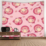 Max 3D Animal Wall Decor Tapestry Hanging Backdrop for Bedroom Living Room Dorm M Pig
