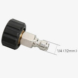 Max High Pressure Washer Quick Connector M22-14mm X 1/4 Quick Connect Adapter