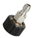 Max High Pressure Washer Quick Connector M22-14mm X 1/4 Quick Connect Adapter
