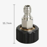 Max High Pressure Washer Quick Connector M22-14mm X 1/4 Quick Connect Adapter