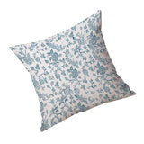 Square Cushion Cover for Soft Car Home Decor Dark flower 45x45cm